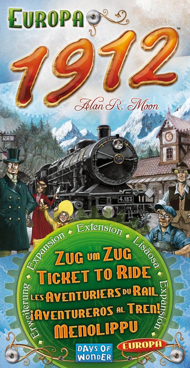 Days of Wonder Ticket to Ride: Europe 1912 Expansion – Strategy Board Game for 2-5 Players 8