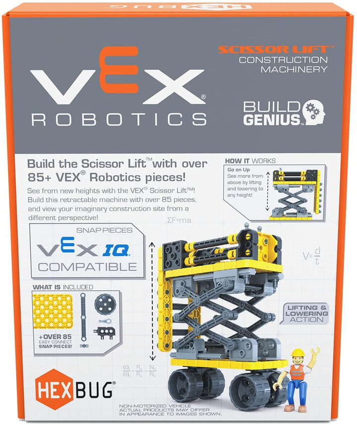 HEXBUG VEX Robotics Scissor Lift, Buildable Construction Toy, Gift For Boys and