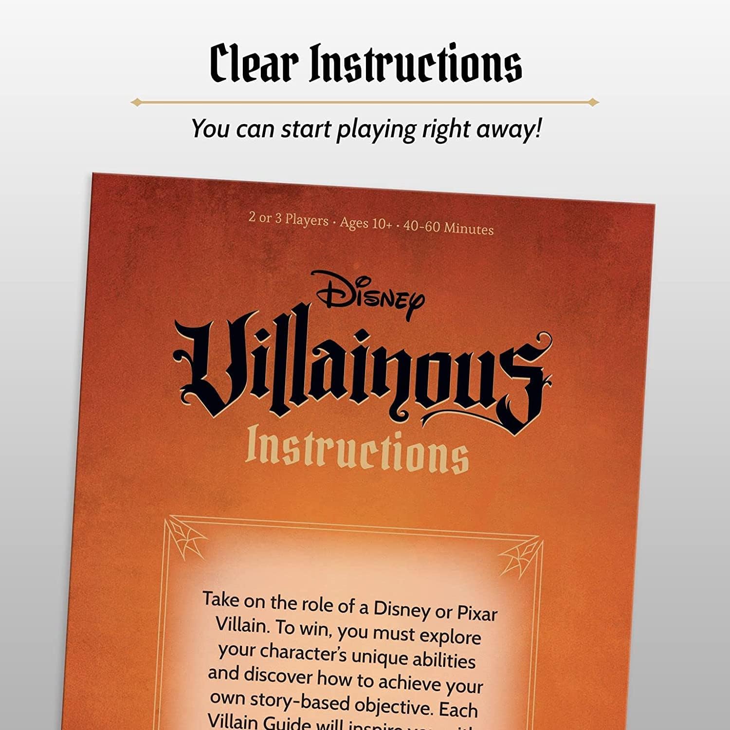 Ravensburger Disney Villainous Bigger and Badder Strategy Board Game