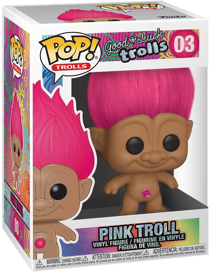 Buona fortuna Trolls Rosa Trolls Classic Funko 44605 Pop! Vinile #03
