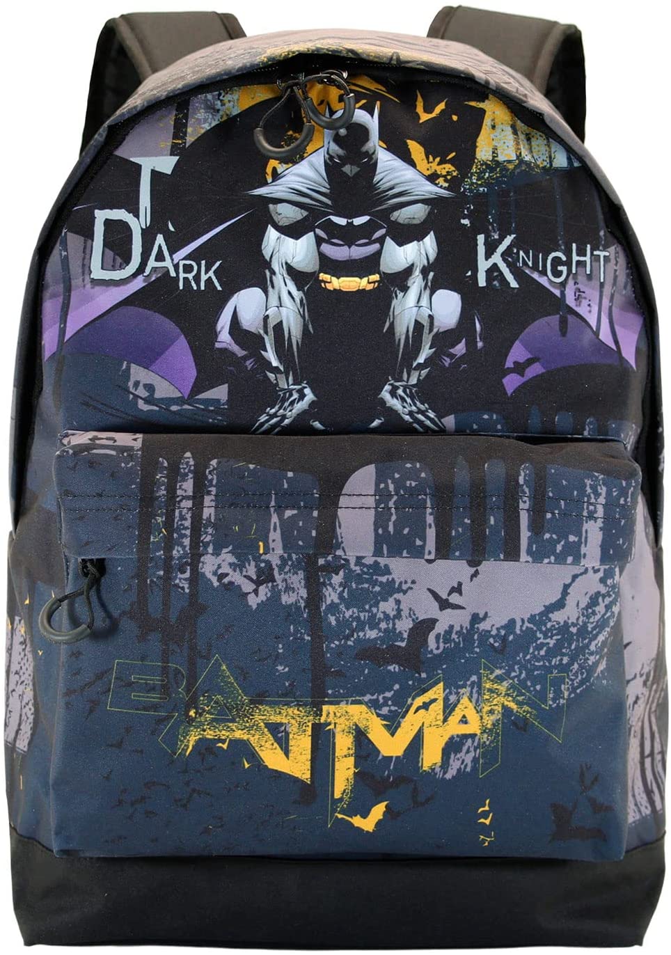 Batman Dark Night-Fan HS Rucksack, Grau