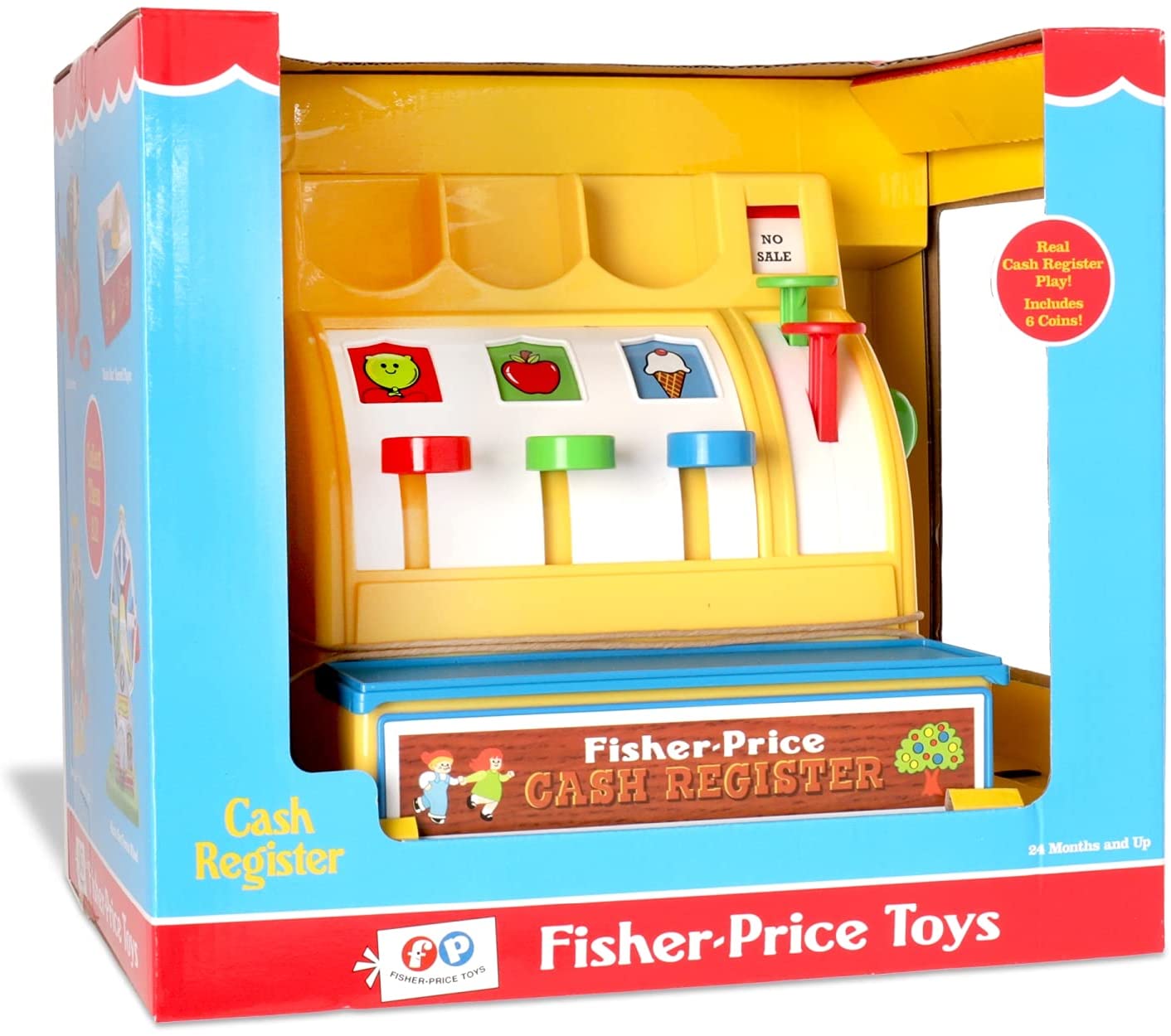 Fisher Price Classics 2073 Registratore di Cassa Giocattolo