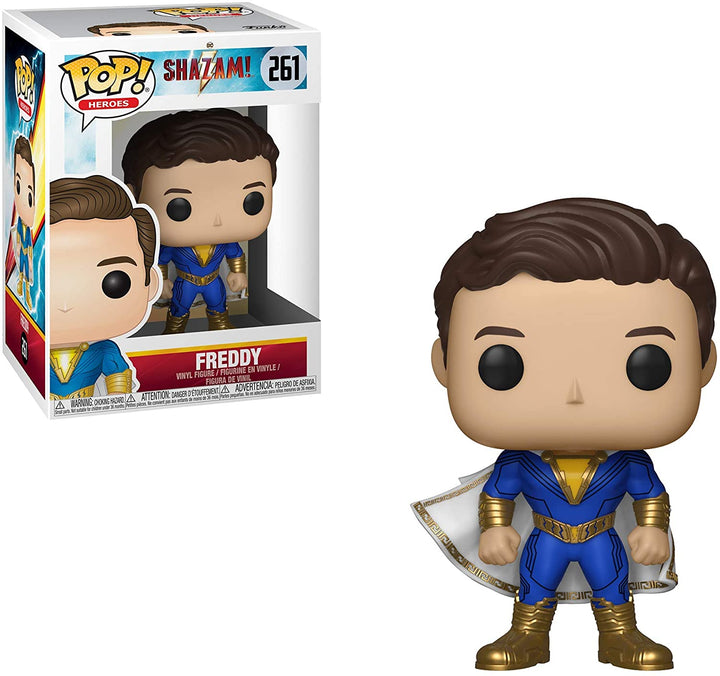 Pop Heroes DC Comics Shazam Freddy Funko 36809 Pop! Vinyl #261
