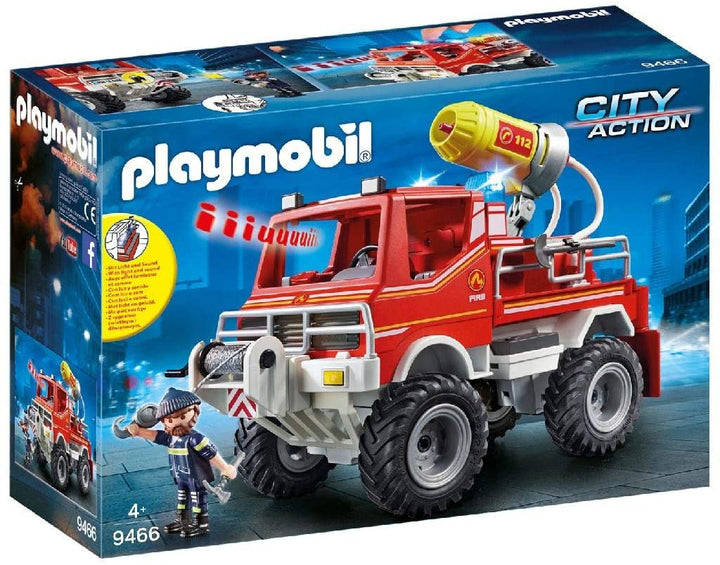 Playmobil City Action 9466 Camión de bomberos para niños a partir de 5 años