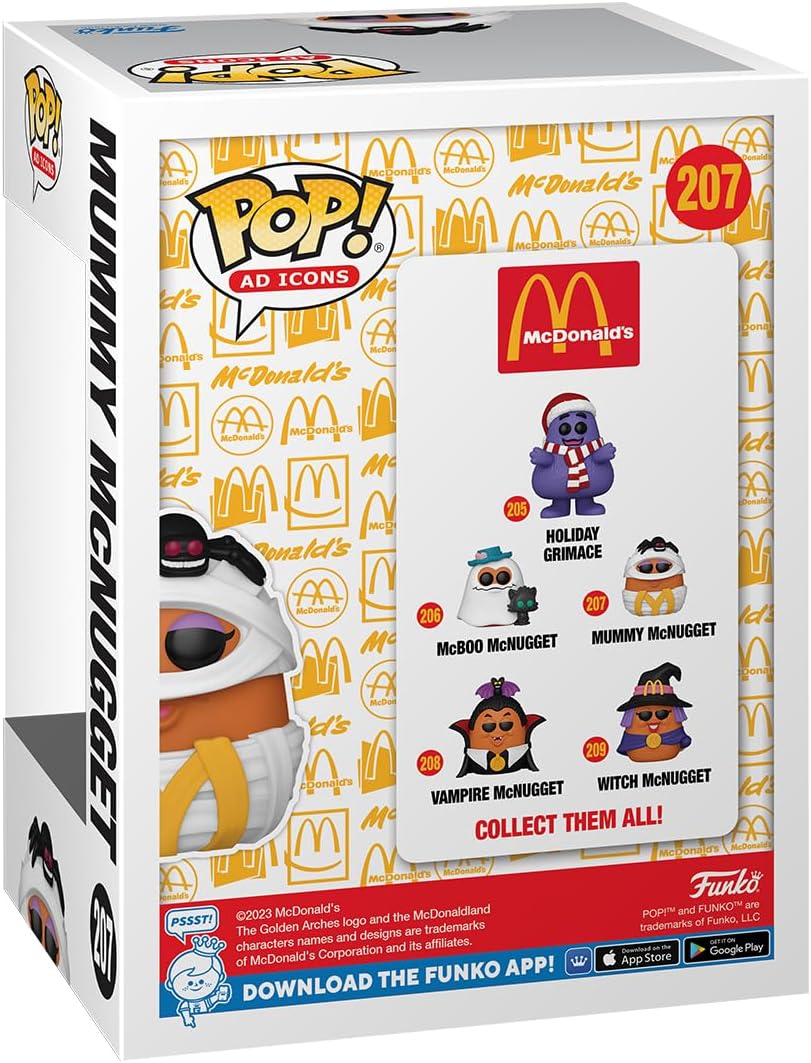 Ad Icons: McDonalds - Nugget - NB - Mummy Funko 74067 Pop! Vinyl #207