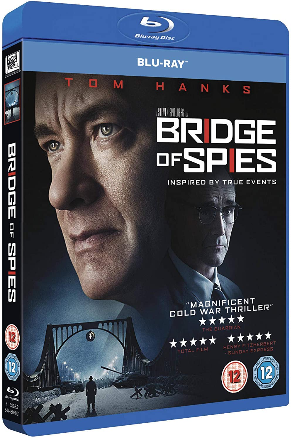 Bridge Of Spies BD [2015] [Region Free] – Thriller/Drama [Blu-ray]