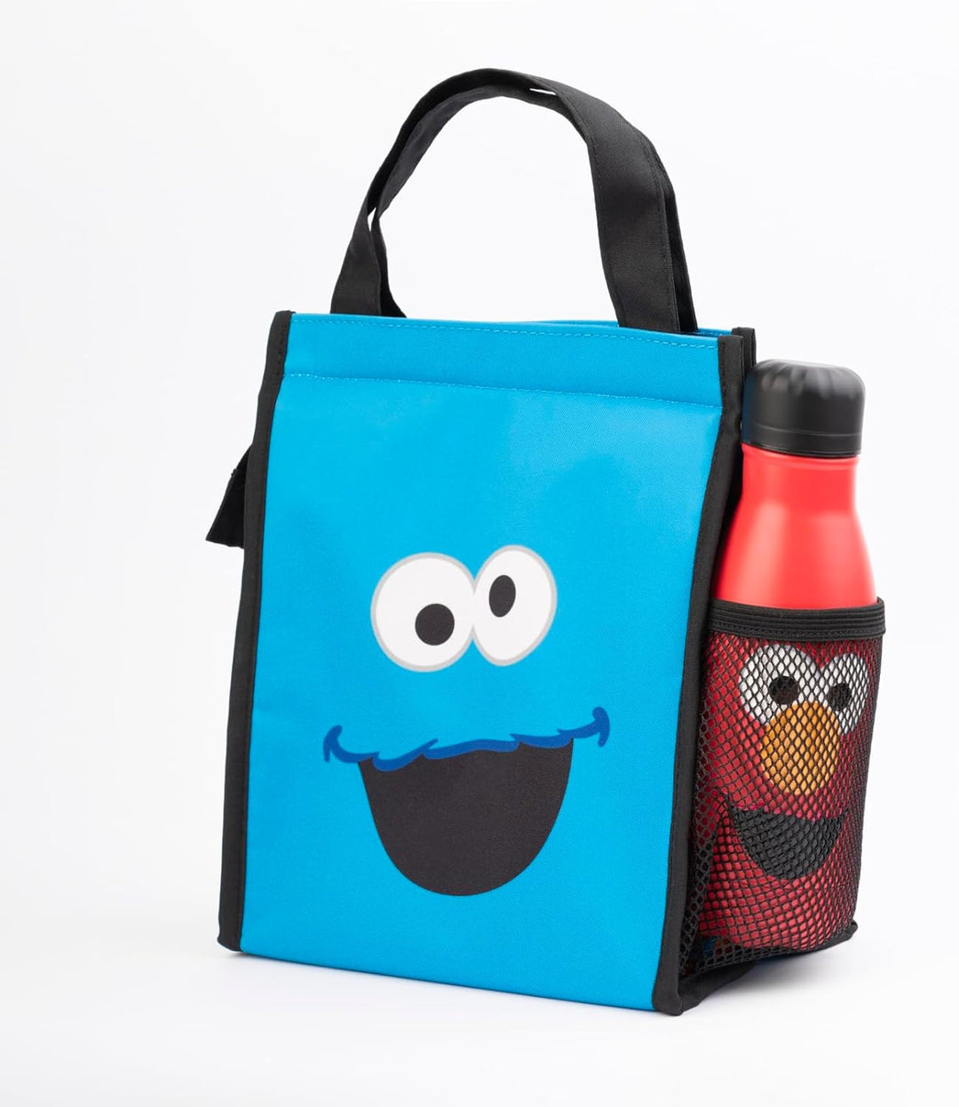 Grupo Erik Sesame Street Lunch Bag | 8 x 9 x 5 inches - 20 x 23 x 13 cm