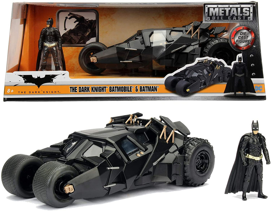 Jada Toys 253215005 Batmobil Coche Metall 2008 1:24 Batman