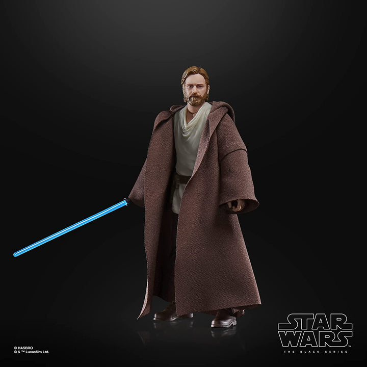 Hasbro Star Wars The Black Series Obi-Wan Kenobi (Wandering Jedi) Spielzeug 6-Zoll-Sca