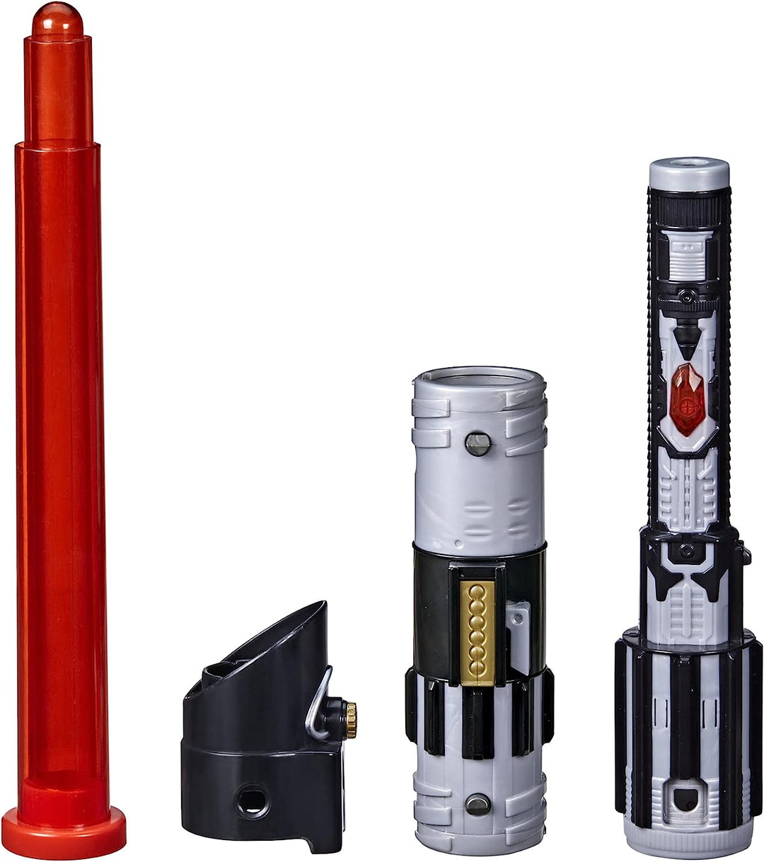 Star Wars Lightsaber Forge Darth Vader Elektronisches ausziehbares rotes Lichtschwertspielzeug,