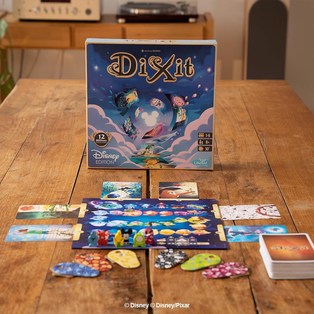 Libellud | Dixit: Disney Edition | Board Game | Ages 8+ | 3-6 Players | 30 Minut