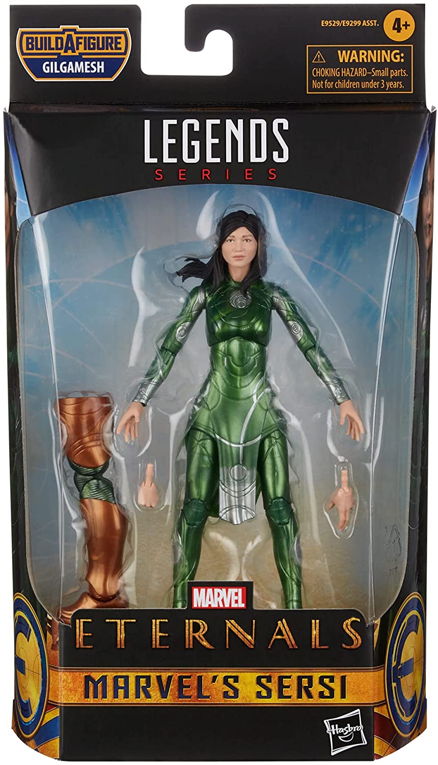 Hasbro Marvel Legends Series The Eternals 15-cm Action Figure Toy Marvel’s Sersi, Includes 2 Accessories, Ages 4 and Up