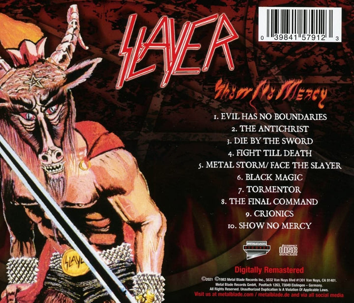 Slayer - Show No Mercy [Audio CD]