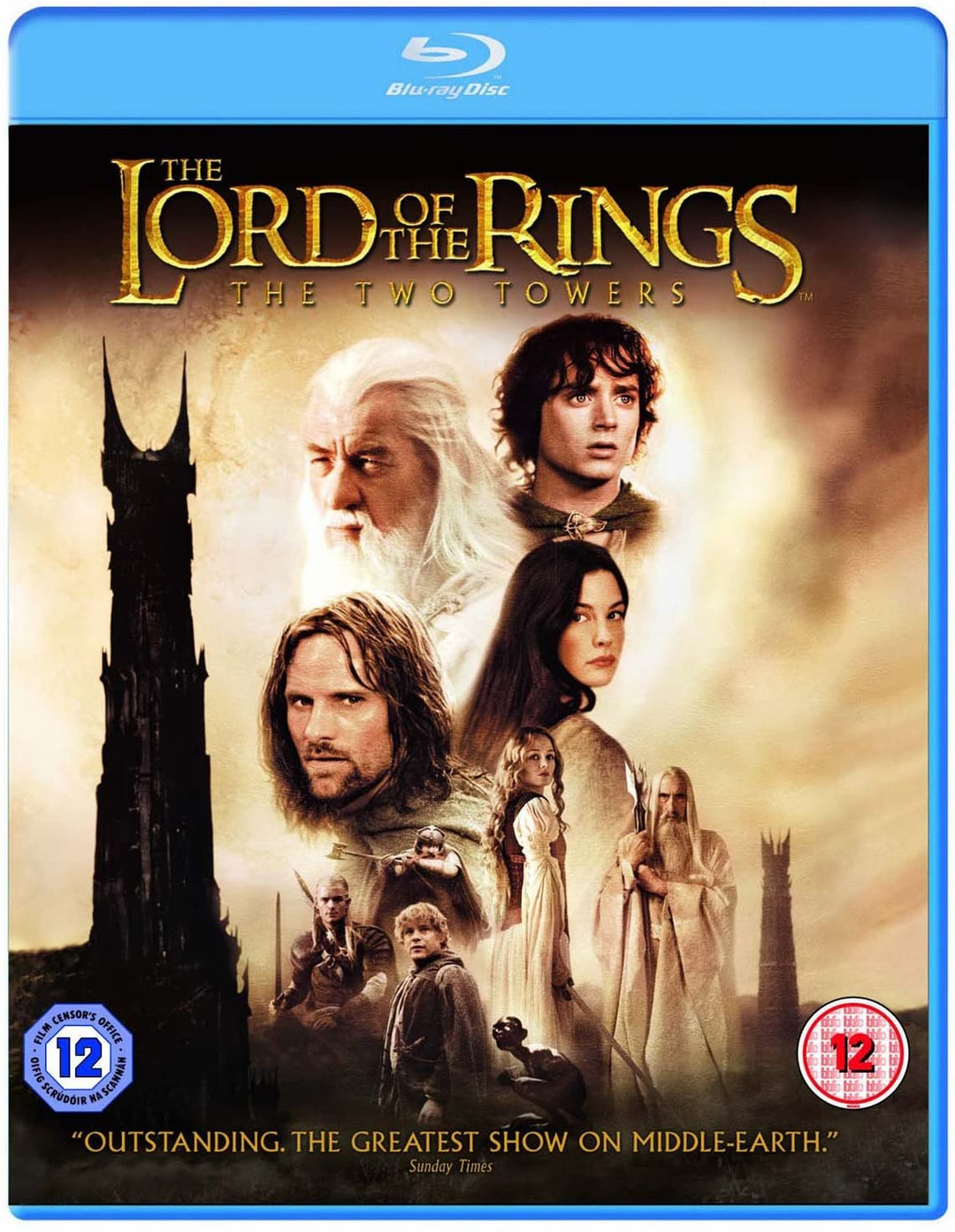 Herr der Ringe – Die zwei Türme (Kinofassung) – Fantasy/Abenteuer [Blu-ray]