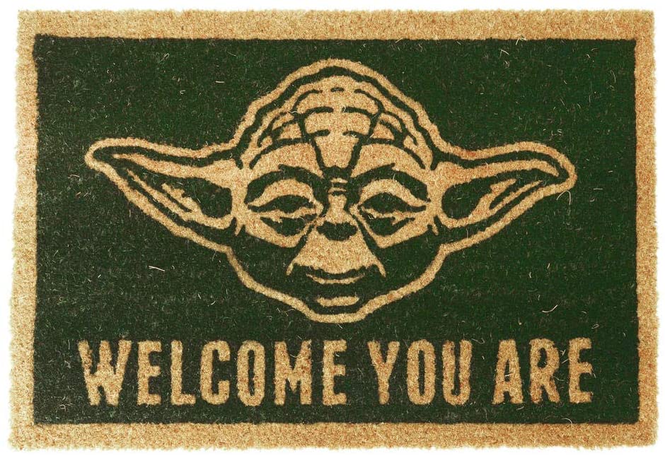 Star Wars Yoda Zerbino in fibra di cocco multicolore 40_x_60_cm
