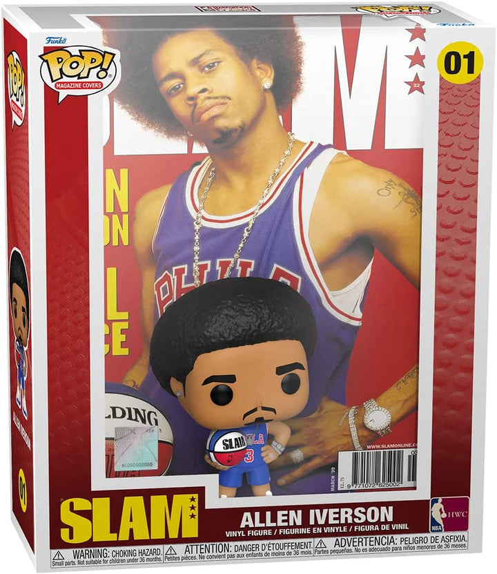 NBA Cover: SLAM - Allen Iverson Funko 59349 Pop! Vinyl