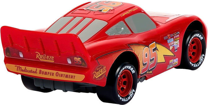 Disney und Pixar Cars Spielzeugautos und -lastwagen, Moving Moments Lightning McQueen-Fahrzeug