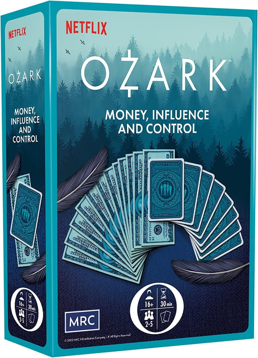 Mixlore | Ozark | Board Game | Ages 16+ | 2-5 Players | 30 Minutes Playing Time