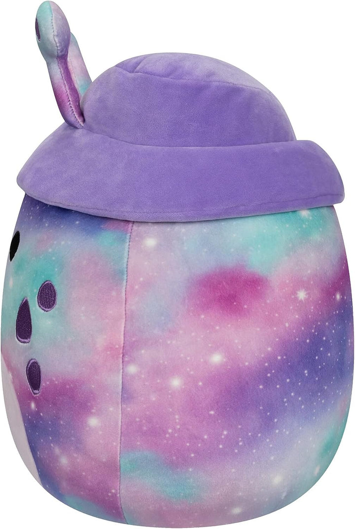 Squishmallows 12" Daxxon – Lila Alien mit Fischerhut