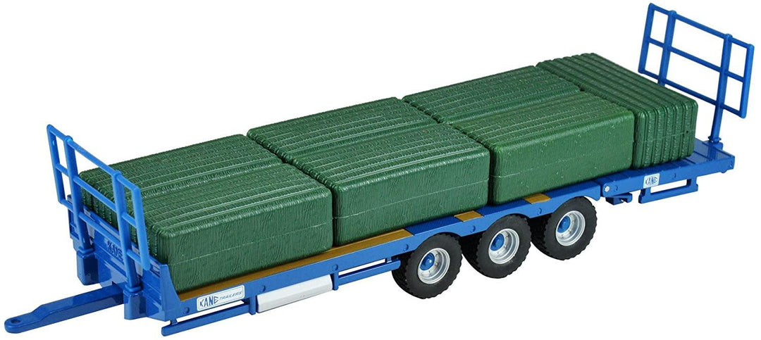 Britains 1:32 Kane Bale Trailer and Bales Farm Set Collectable Farm Playset for Children - Yachew