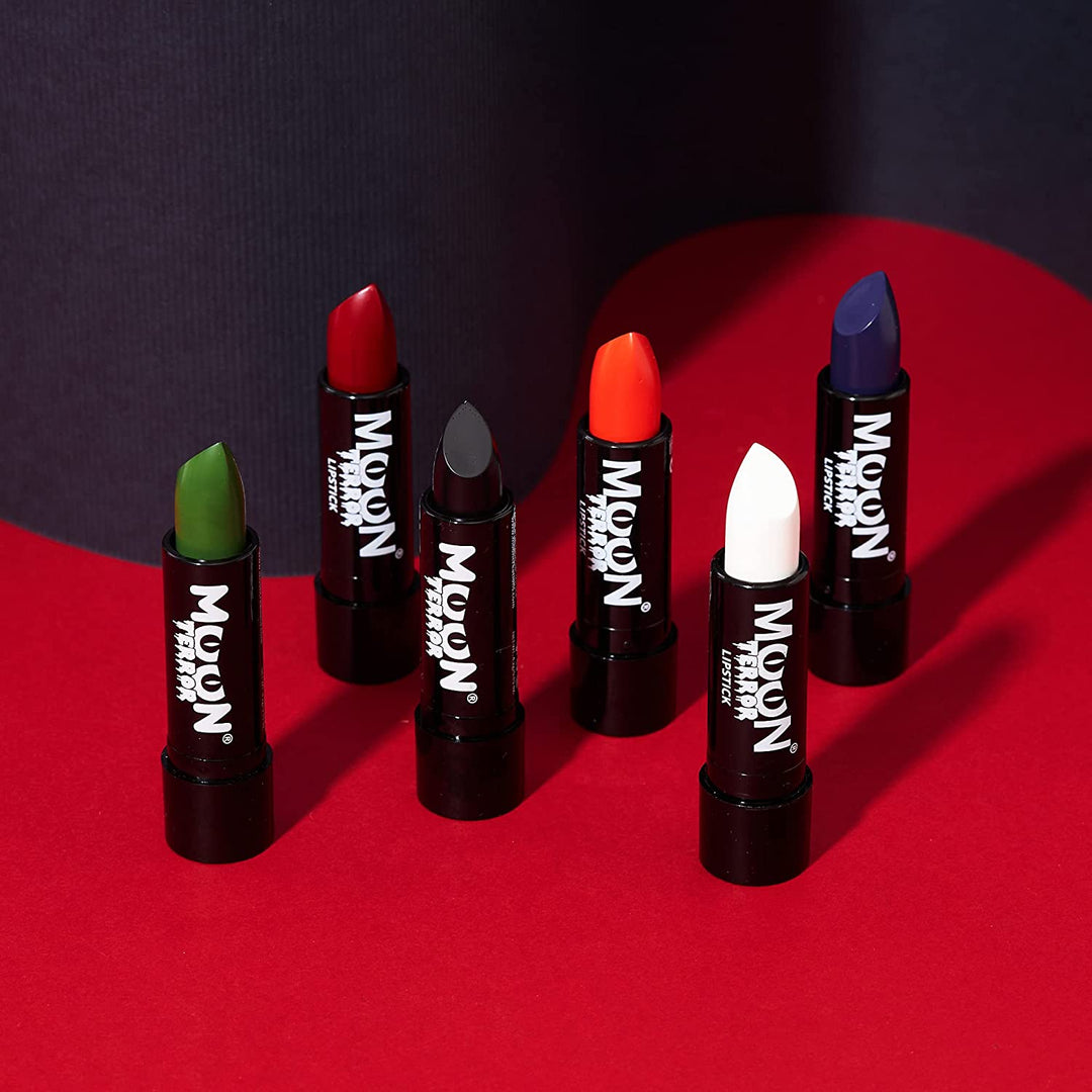 Moon Terror - Halloween Lipstick makeup - 5g - Easily create spooky designs like a pro! Perfect for vampire, ghost, skeleton, witch, pumpkin, monster etc - Poison Purple