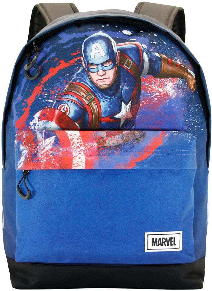 Captain America Full-Fan HS Rucksack, Blau