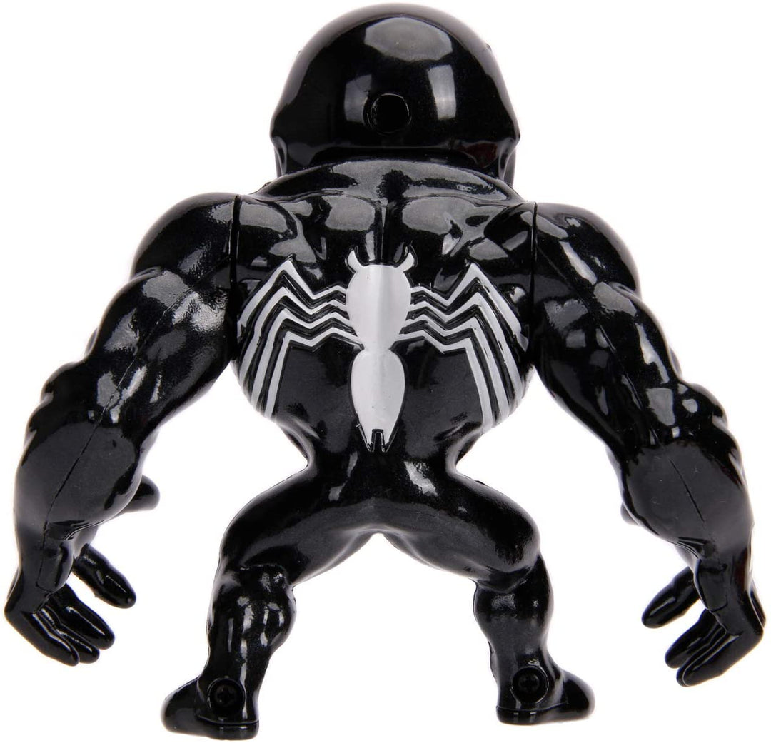 Jada Toys 253221008 Marvel Venom Figure, 10 cm, Collectable Figure, Die-Cast Figure, Black