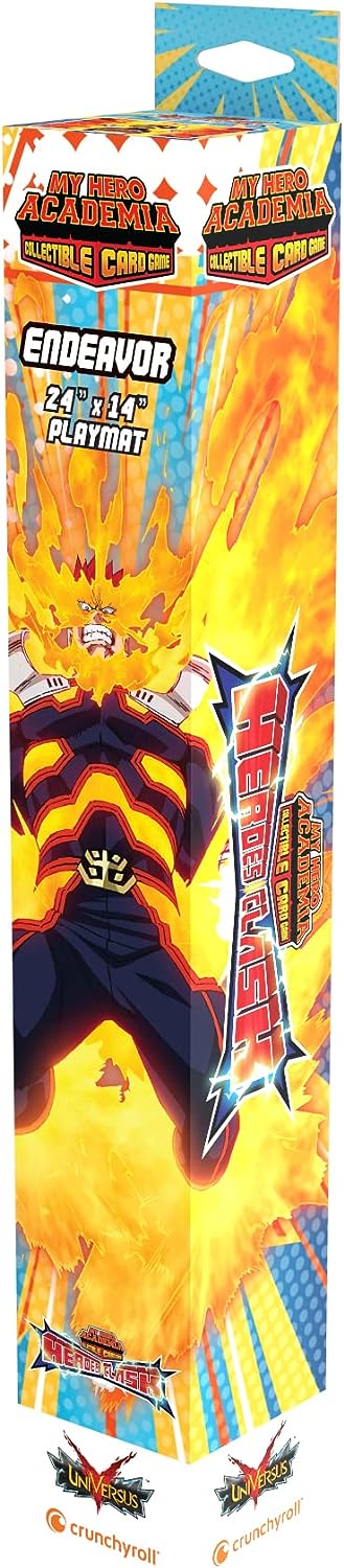 Jasco Games | My Hero Academia CCG: Endeavor Play Mat | Accessory