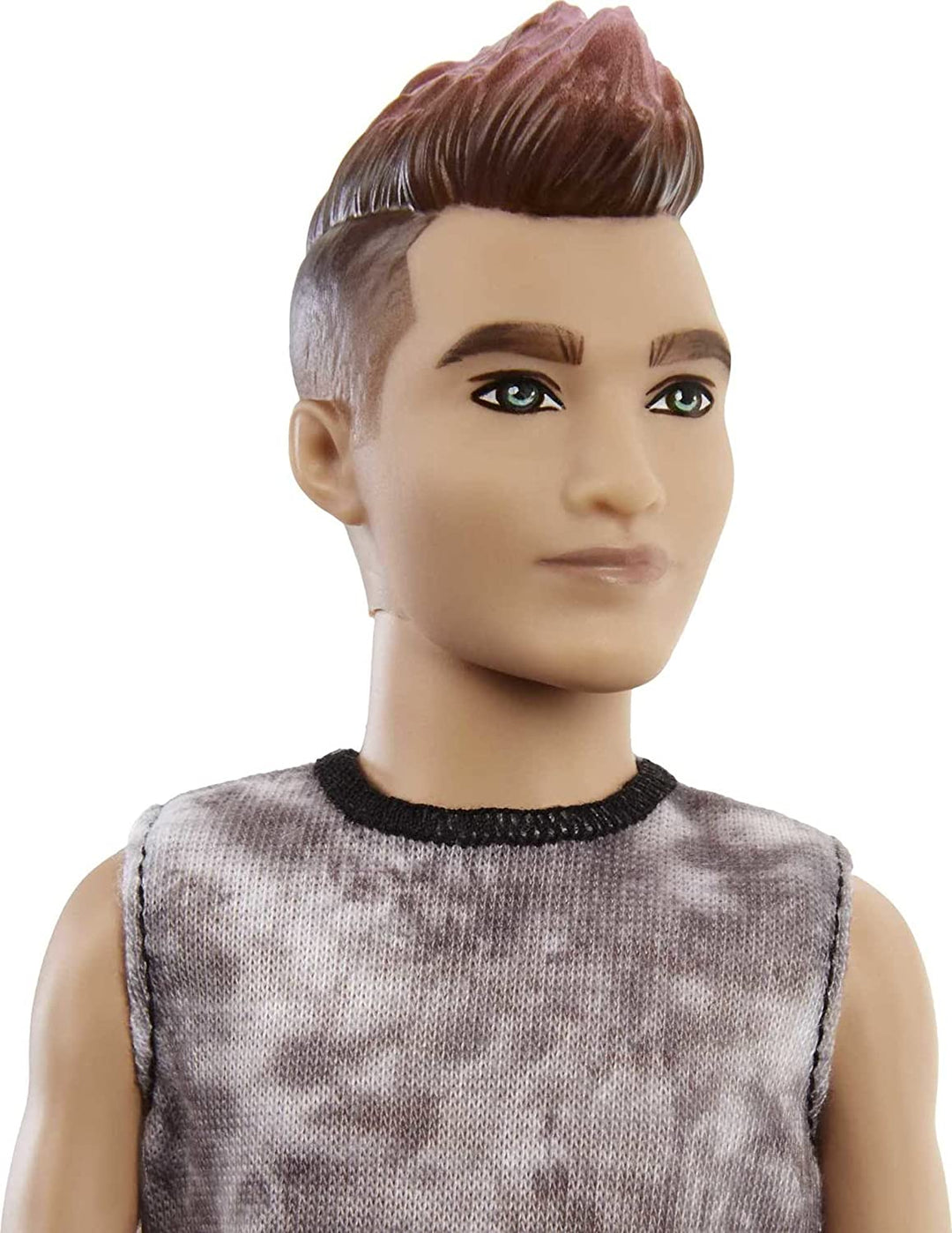 Barbie GVY29 Ken Fashionista Rocker Ken Doll, Multicolor, 32.39 cm*5.08 cm*10.16 cm