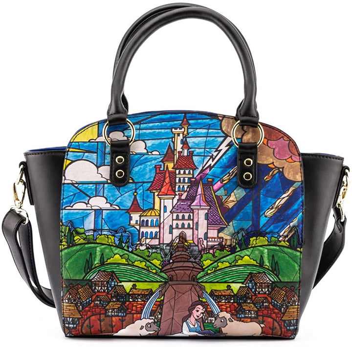 Loungefly x Disney Beauty and the Beast Princess Castle Series Umhängetasche