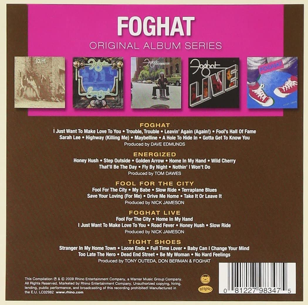 Original Album Series - Foghat [Audio CD]