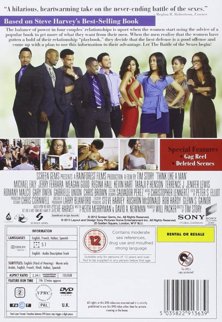 Think Like a Man [2012] [DVD]