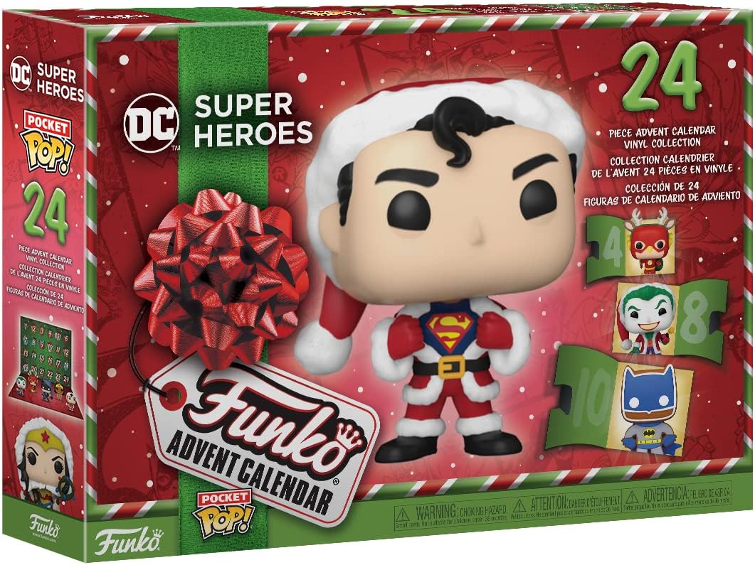 Funko 73077 Adventskalender: DC 2023 – Superman – DC Comics