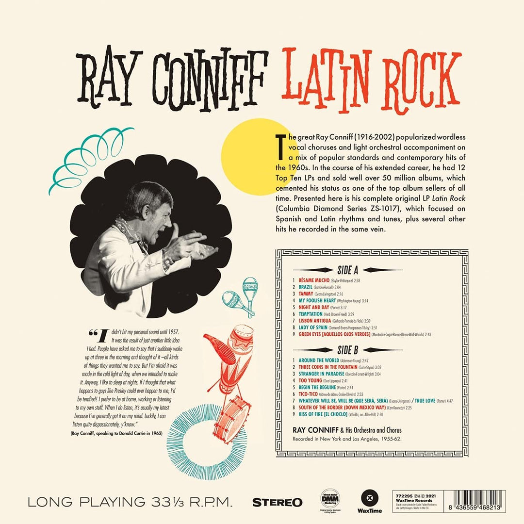 Ray Conniff and His Orchestra & Chorus - Latin Rock [Vinyl]