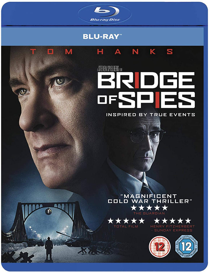 Bridge Of Spies BD [2015] [Region Free] - Thriller/Drama [Blu-ray]