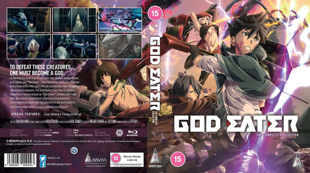 God Eater Complete Collection [2021] - Sci-fi  [BLU-RAY]