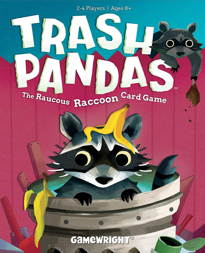 Gamewright | Trash Pandas | Miniature Game | Ages 8+ | 2-4 Players | 20 Minutes Playing Time