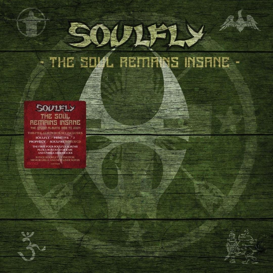 The Soul Remains Insane: The Studio Albums 1998 to 2004 [Audio CD]