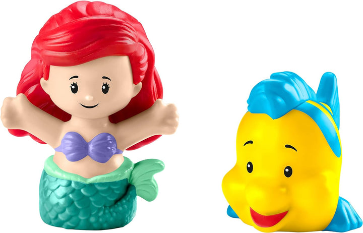 Fisher-Price Little People Kleinkindspielzeug Disney Princess Ariel's Light-Up Sea Carr