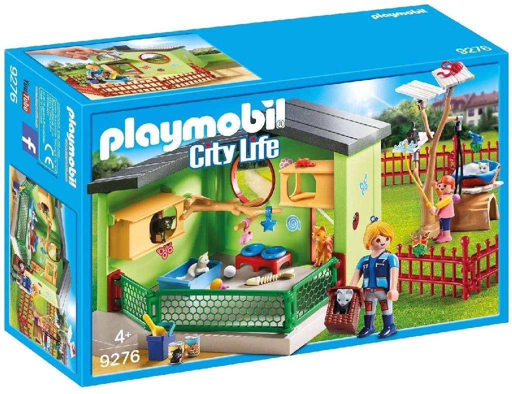 Playmobil 9276 City Life Purrfect Stay Pensione per gatti per bambini dai 4 anni in su