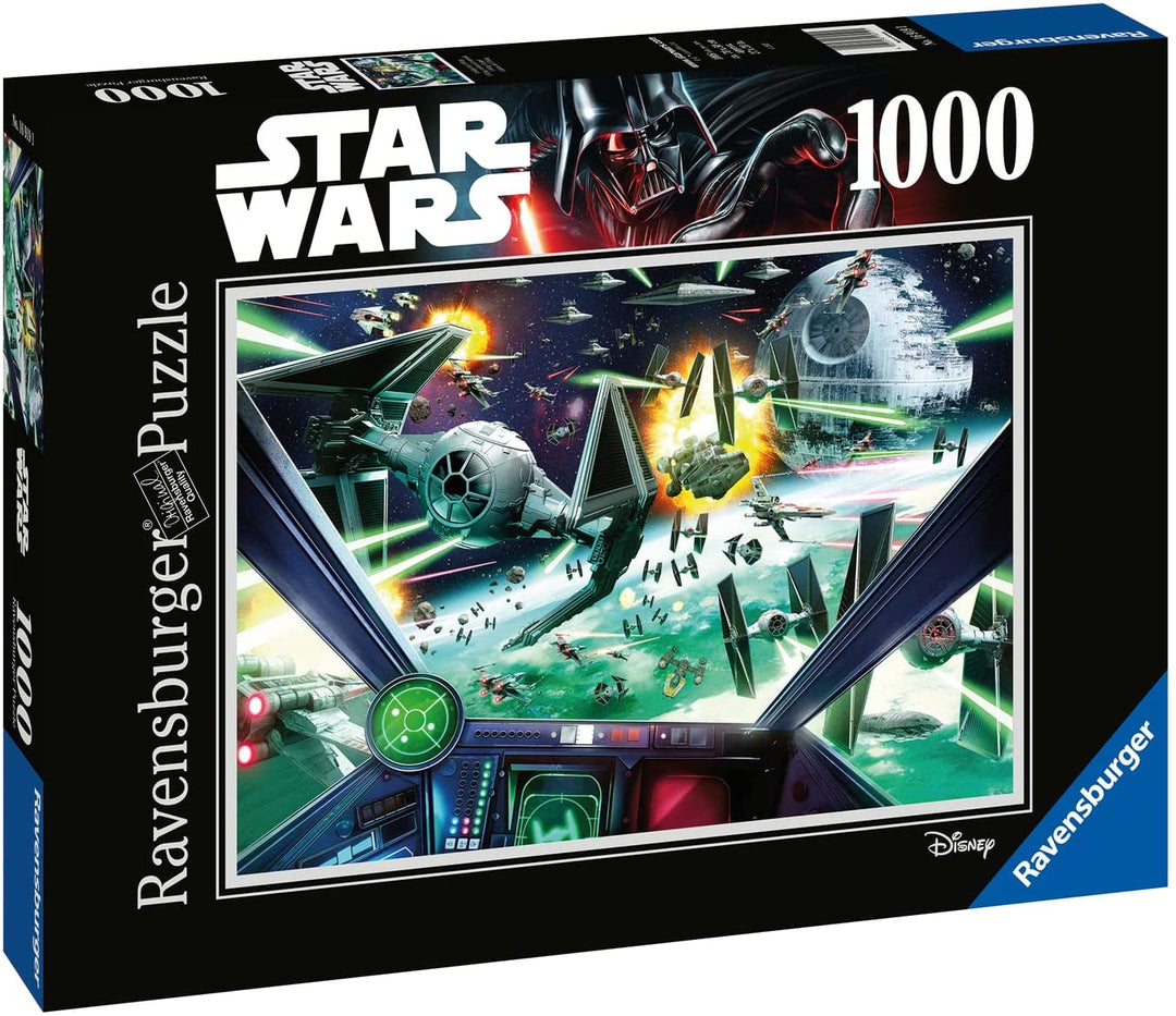 Ravensburger 16919 Star Wars X-Wing Cockpit, 1000 Stück