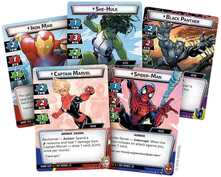 Fantasy Flight Games FFGMC01 Marvel Champions Le Jeu de Cartes