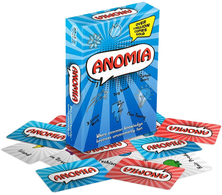 Coiledspring Games | Anomia Game | Card Game | Ages 10+ | 3-6 Players | 30 Minutes Playing Time