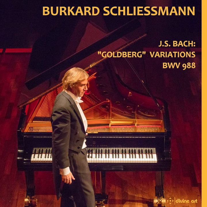 Bach: Goldberg Variations BWV 988 [Burkard Schliessmann] [Divine Art: DDC 25754] [Audio CD]