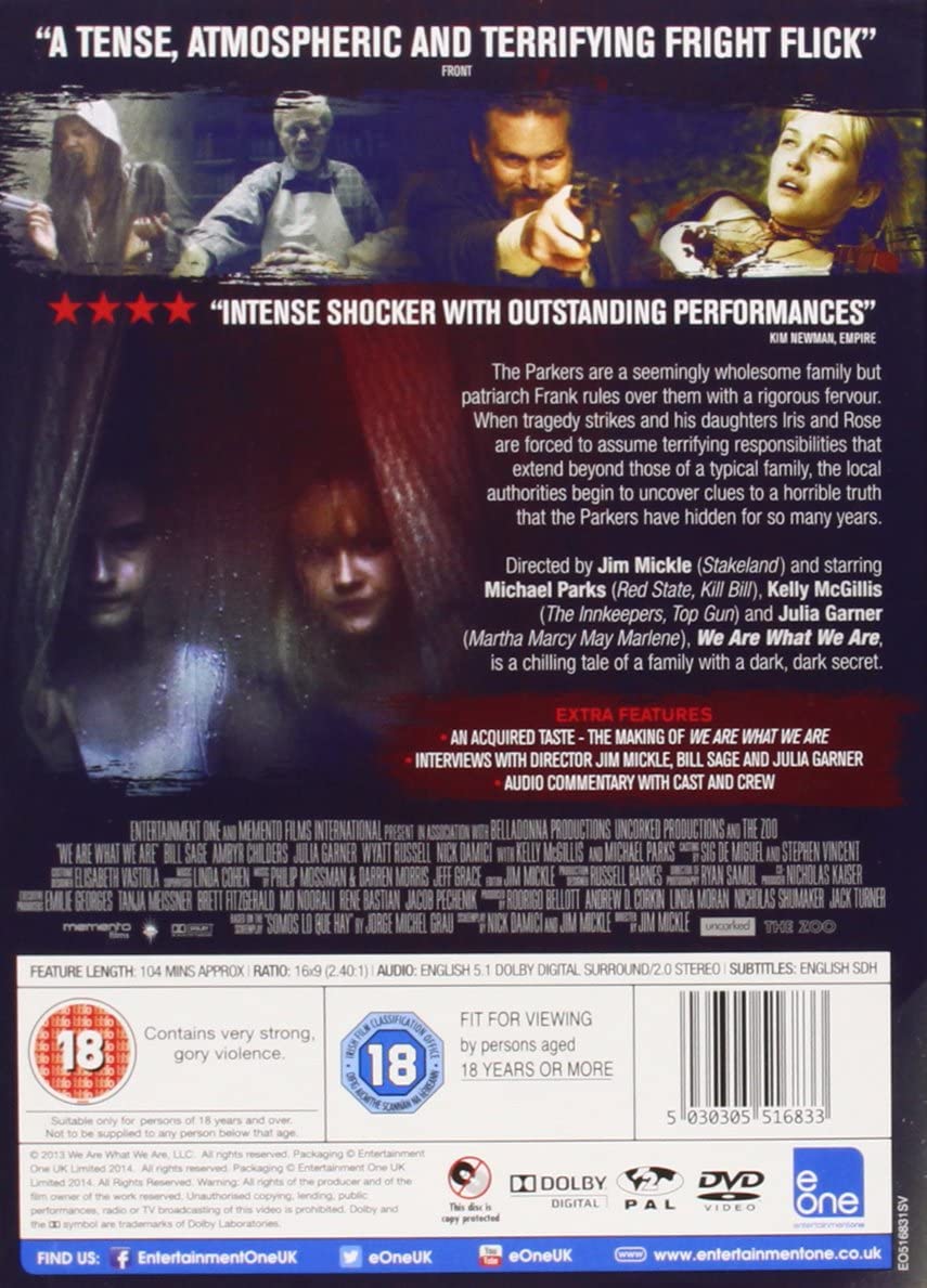 We Are What We Are - Horror/Thriller [DVD]