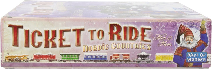 Tage des Wunders | Ticket to Ride Nordische Länder Brettspiel | Ab 8 Jahren | Für 2 bis 3 Spieler | Durchschnittliche Spielzeit 30–60 Minuten