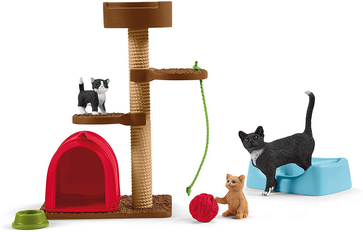 Schleich 42501 Tiempo de juego para Cute Cats Farm World