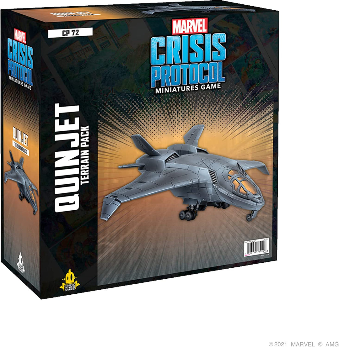 Atomare Massenspiele | Quinjet Terrain: Marvel Crisis Protocol | Miniaturenspiel |