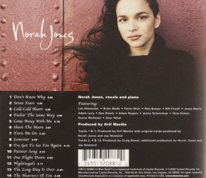 Norah Jones – Come Away With Me [Audio-CD]