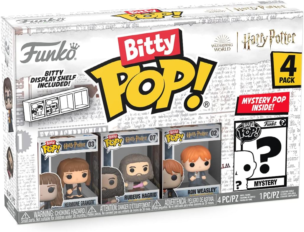 Funko 71316 Harry Potter – 4er-Pack Serie 2 Bitty Pop!